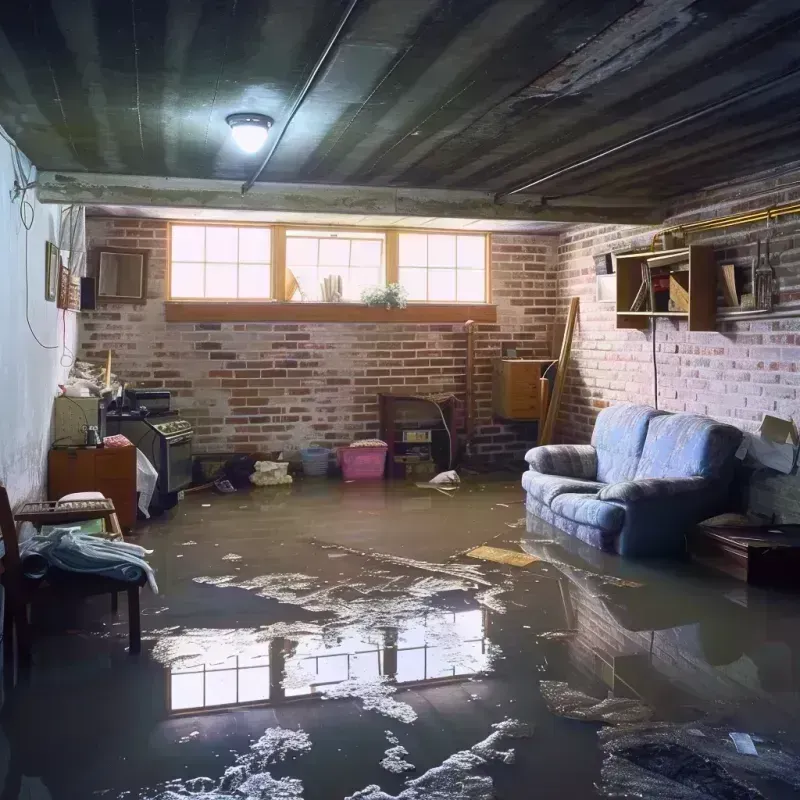 Flooded Basement Cleanup in Coloma, MI